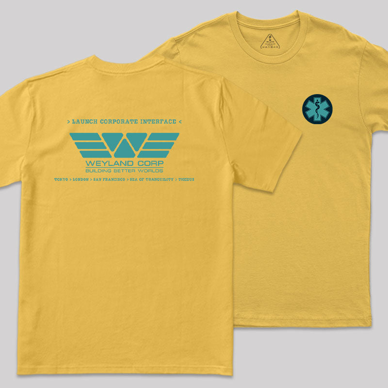 Building Better Worlds Front and Back Printed T-Shirt