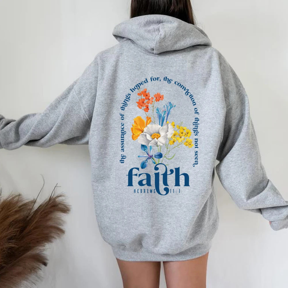 Oversized Women's Hoodie - Relaxed Fit, Polyester, Casual