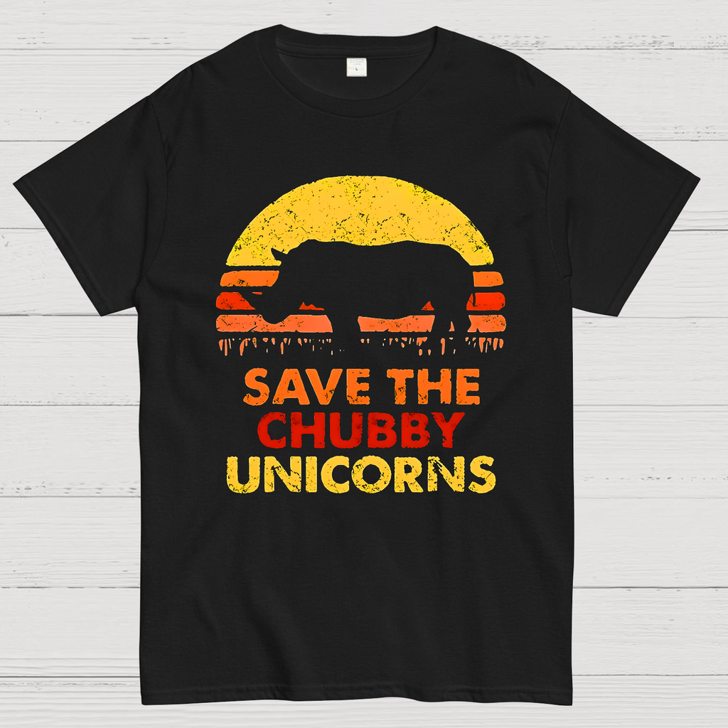 Save The Chubby Unicorns  T-Shirt