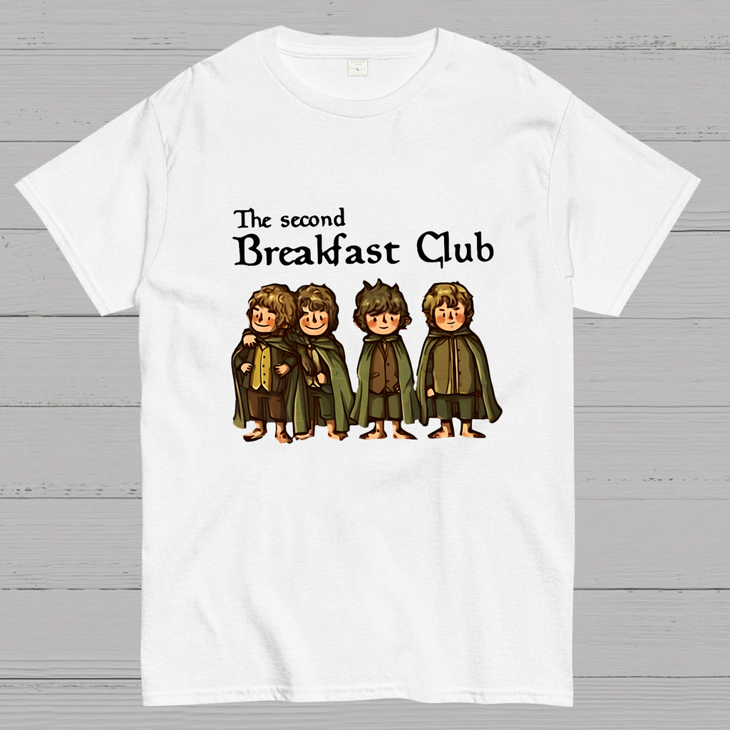 The Lord Of The Ring The Second Breakfast Club Nerdy T-Shirt