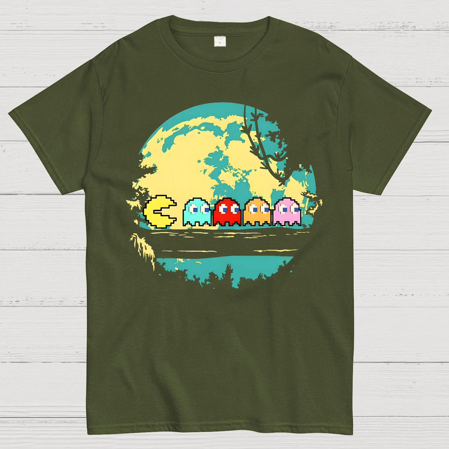 Pac Moon  T-Shirt