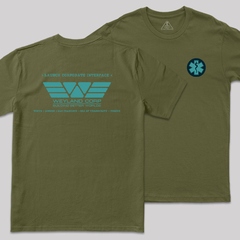 Building Better Worlds Front and Back Printed T-Shirt