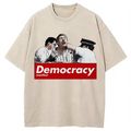 bbb This Is Democracy Manifest Washed T-Shirt
