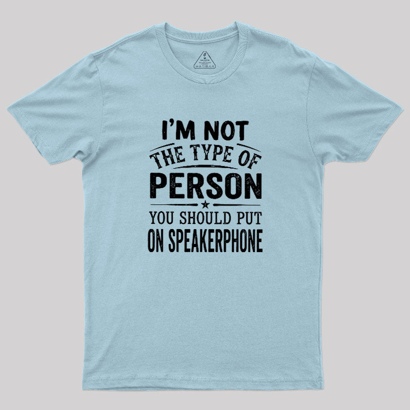 Off Speaker  T-Shirt