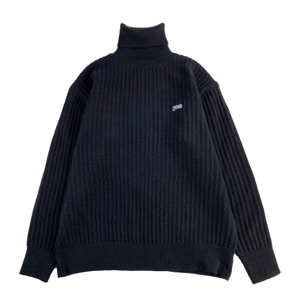 Oversized Unisex-Pullover – Rollkragen, Strick, zum Drunterziehen