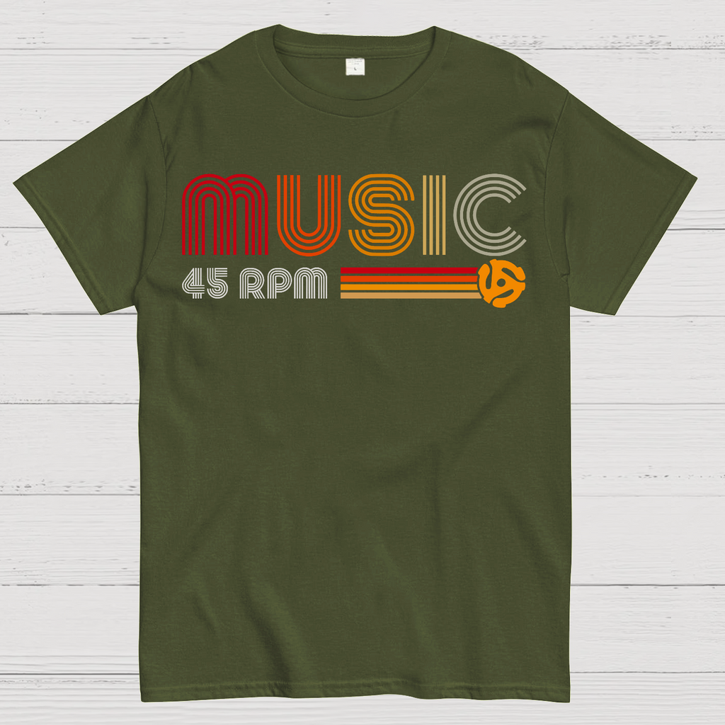 45 RPM Music  T-Shirt