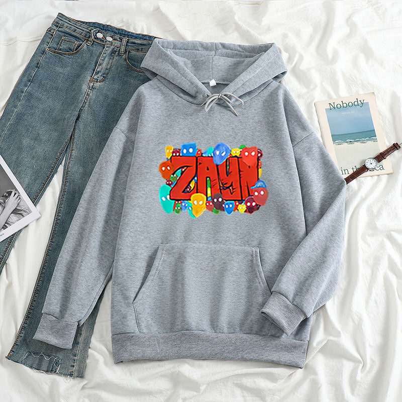 Warm Unisex Hoodie - Oversized, Polyester Fleece, Casual