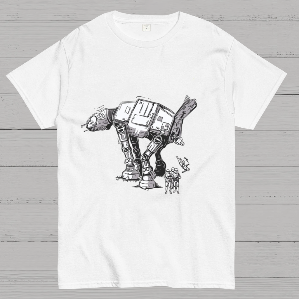 Imperial Walker Planet Battles  T-Shirt