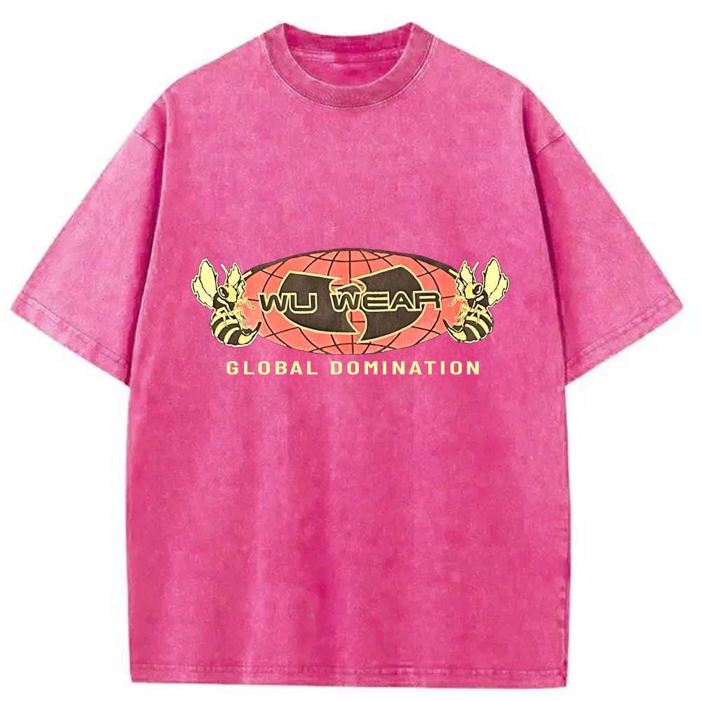 bbb Vintage 90s Wu Wear Wu Tang Washed T-Shirt