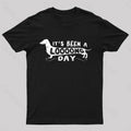Dachshund Dog Its Been a Long Day  T-Shirt