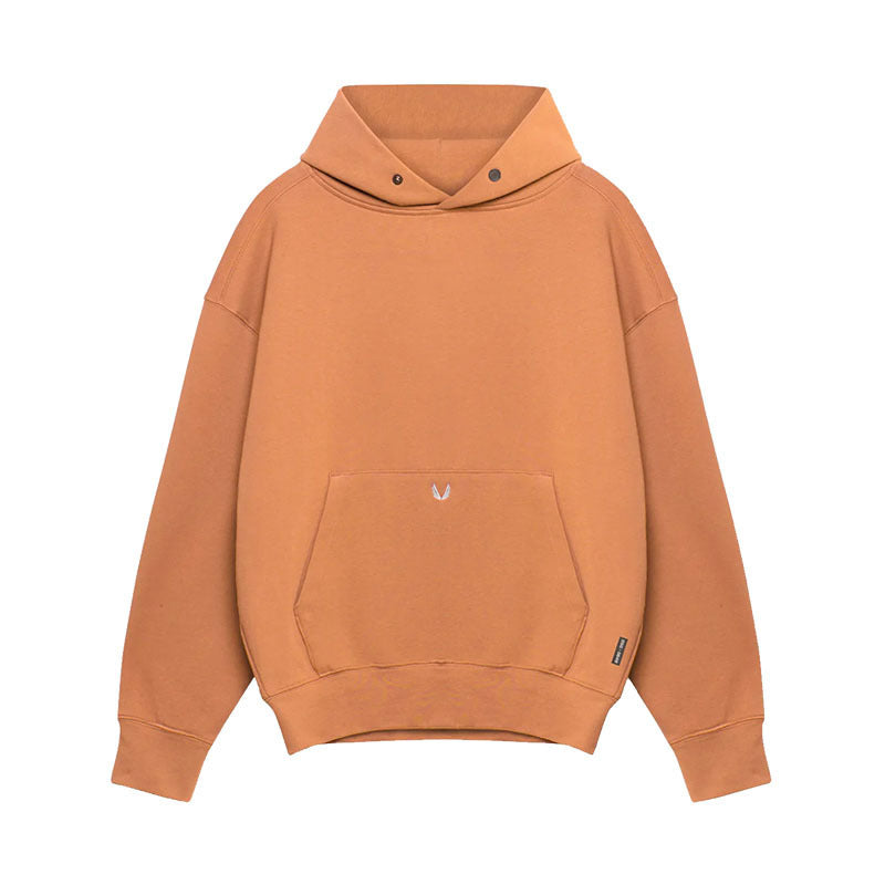 Oversized Relaxed Men's Pullover Hoodie - Cotton, Casual