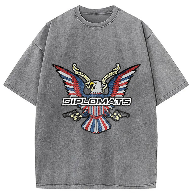 bbb Retro Dipset Diplomats Logo Washed T-Shirt