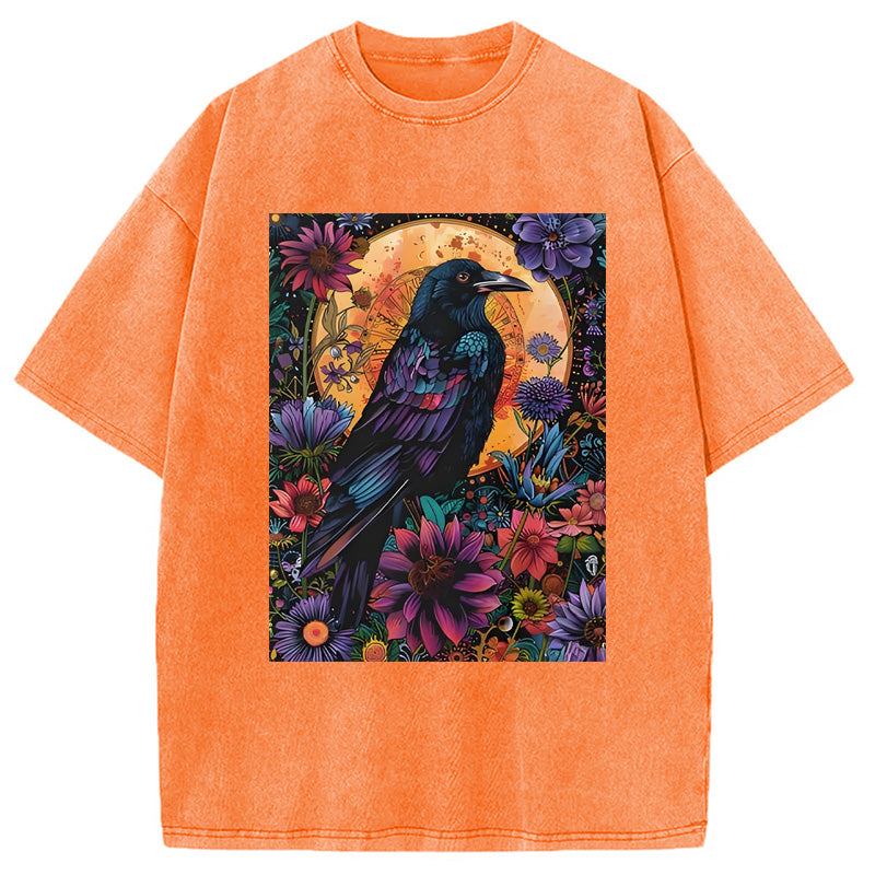 bbb Mandala Crow Washed T-Shirt