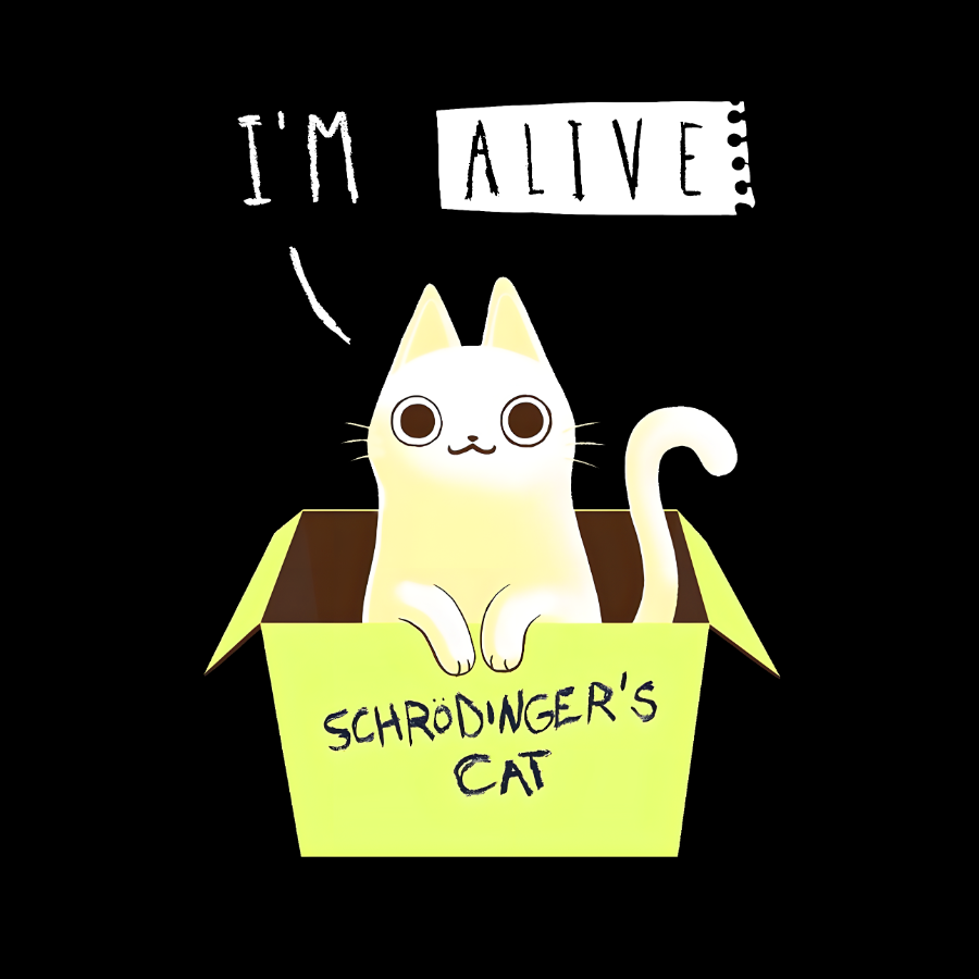 I'm Alive Schrödinger's Cat  T-Shirt