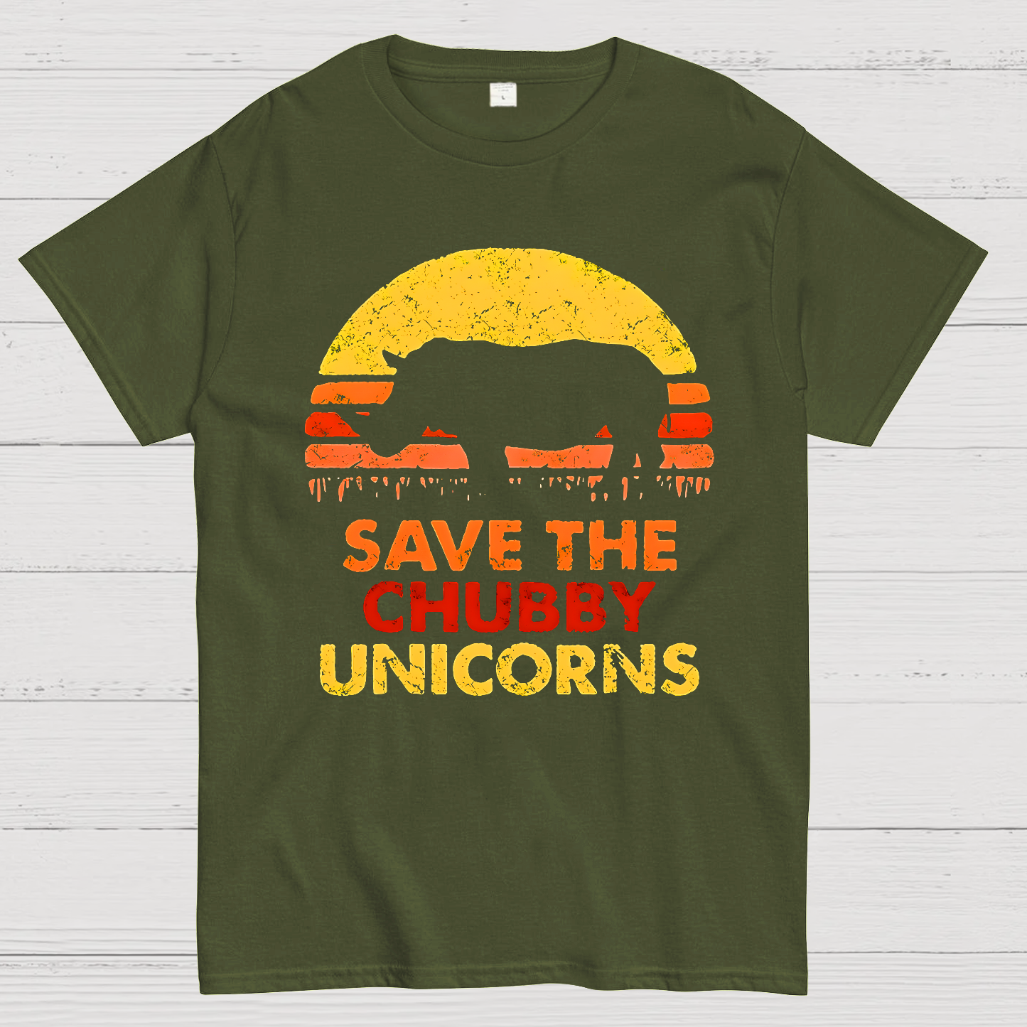Save The Chubby Unicorns  T-Shirt