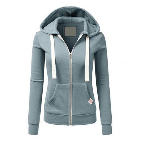 Soft Versatile Women's Zip Hoodie - Fitted, Cotton, Casual