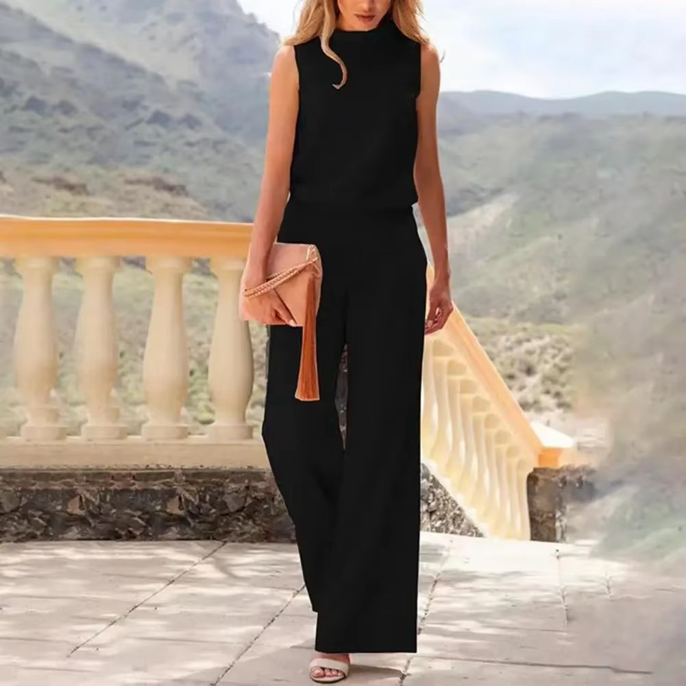 Sleeveless Jumpsuit for Women Comfortable Stylish Outfit for Every Occasion, Flattering Fit for Casual Events and Parties