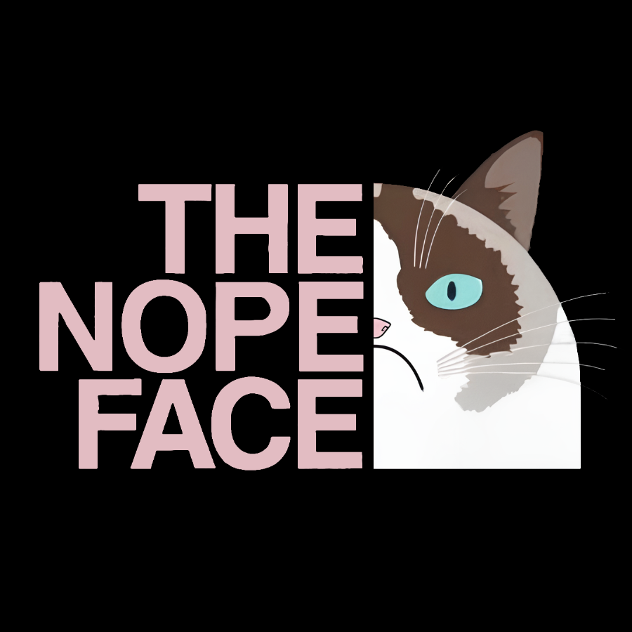 The nope face funny cat  T-Shirt