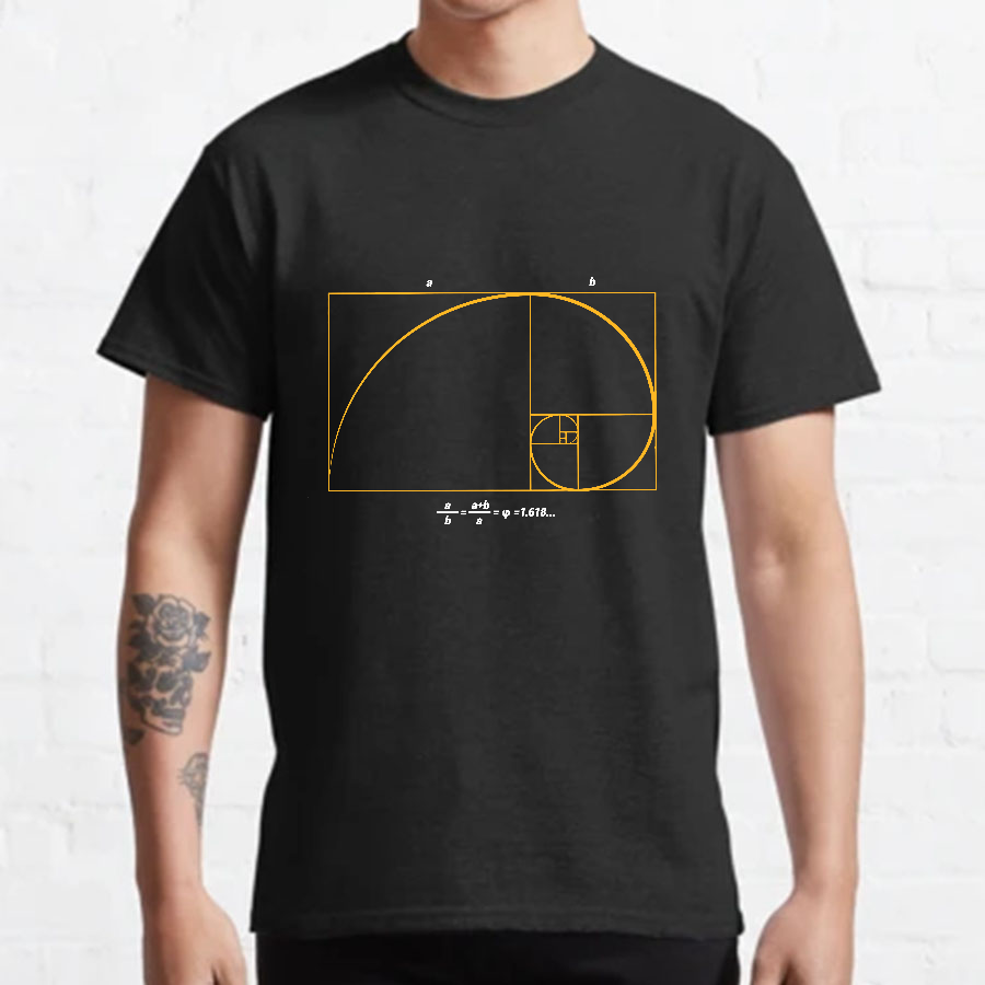 Fibonacci Shirt ∙ Math Art ∙ Science Engineer y T-Shirt