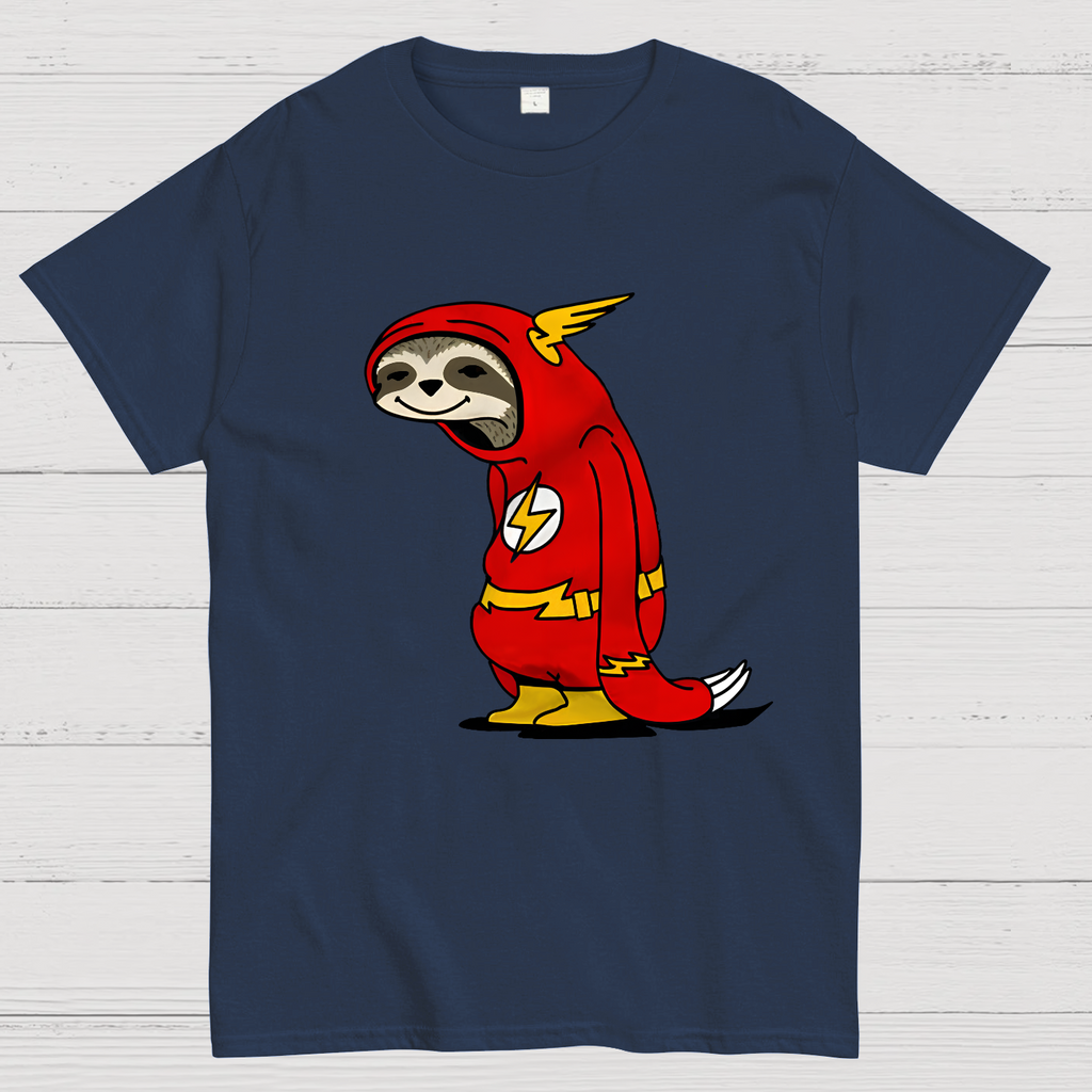 Flash Sloth Funny  T-Shirt
