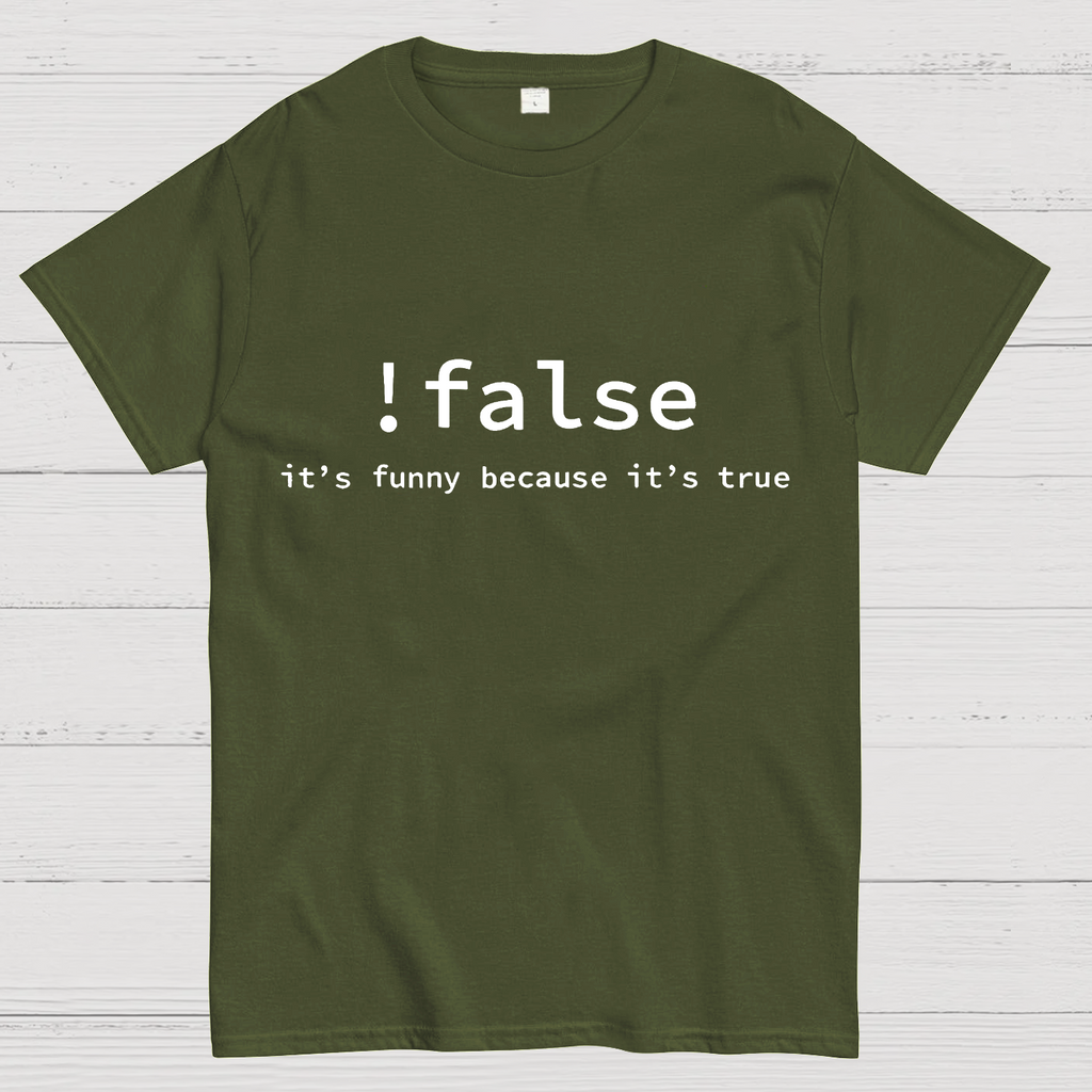 Funny False Programming Coding  T-Shirt