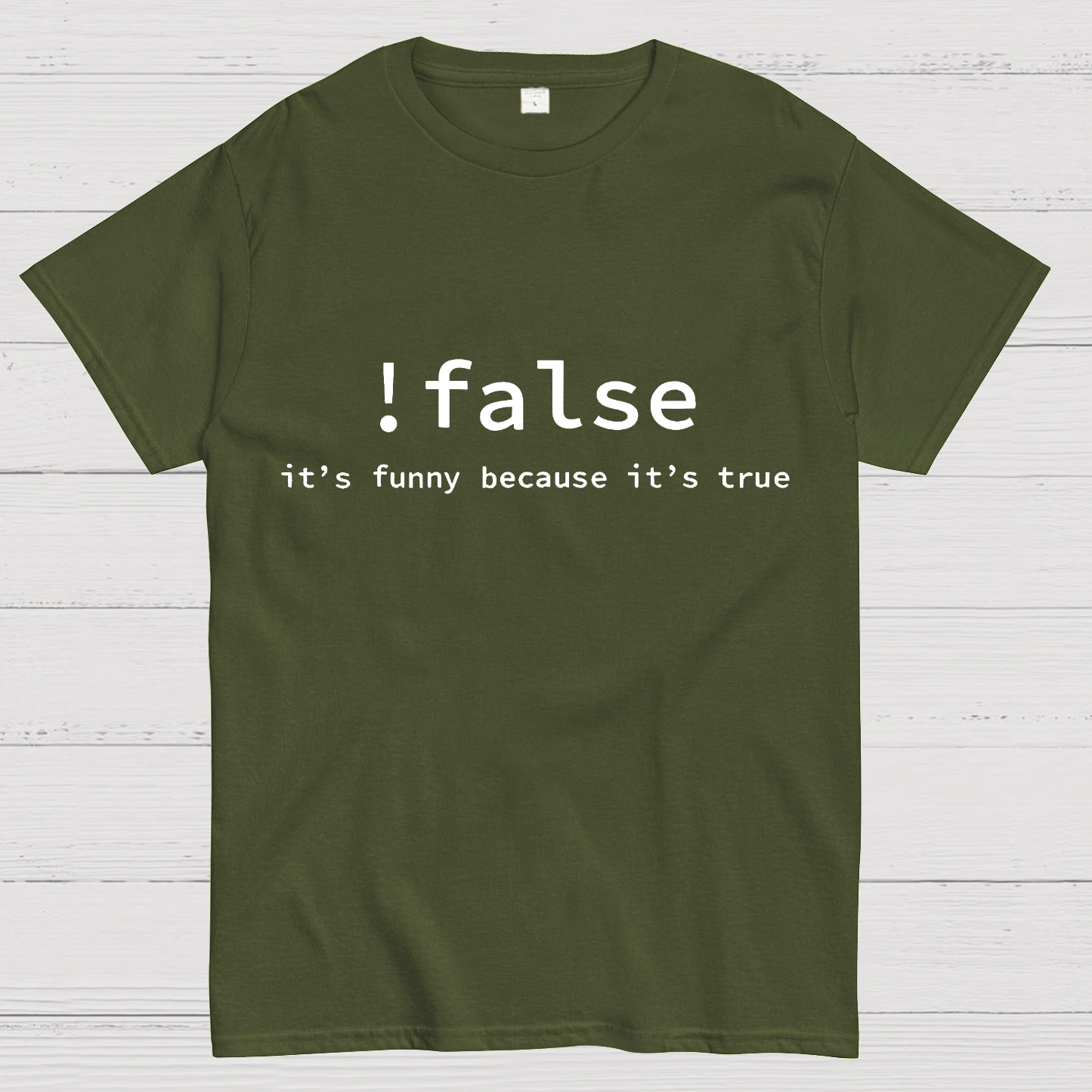 Funny False Programming Coding  T-Shirt