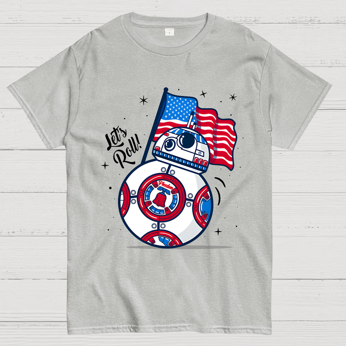Red, White, and BB-Blue  T-Shirt