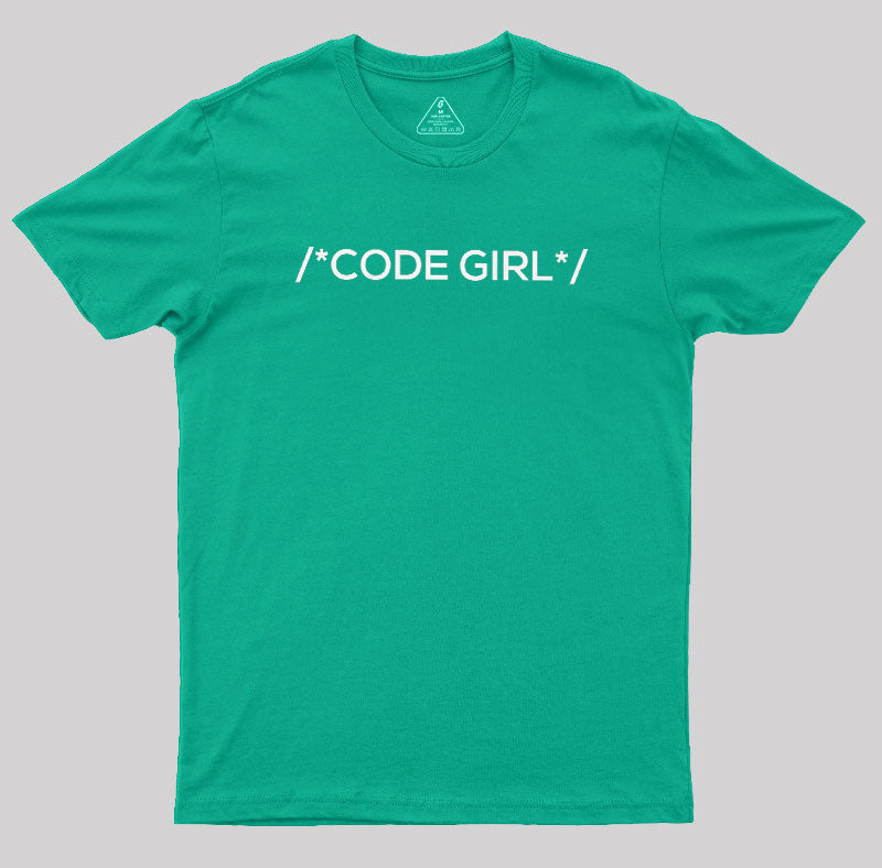Coder Girl Programmer  T-Shirt