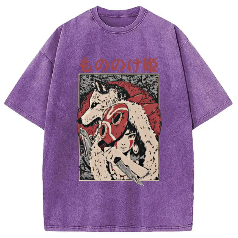 bbb Princess Mononoke Washed T-Shirt