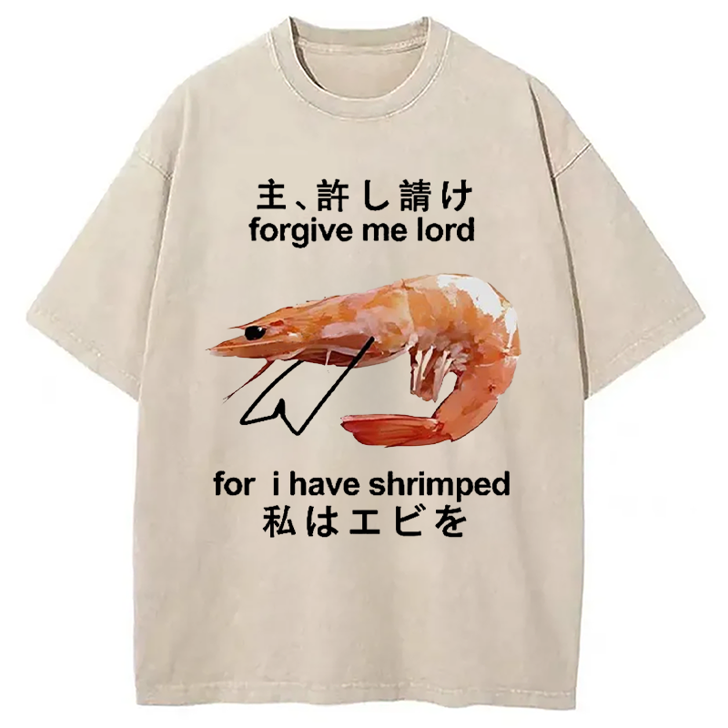 bbb Retreating Shrimp Washed T-Shirt
