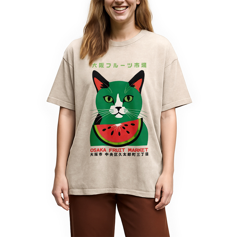 bbb Osaka Fruit Market Washed T-Shirt