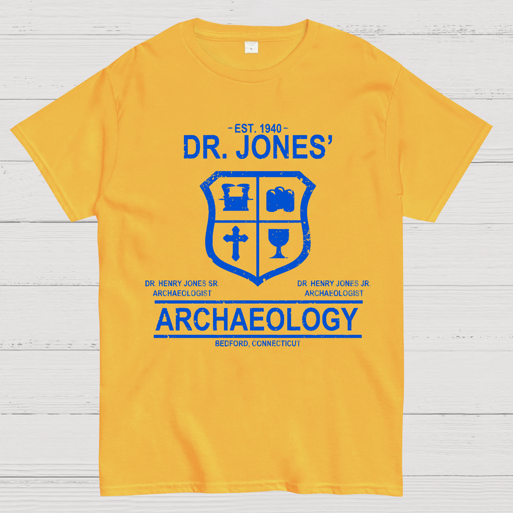Dr. Jones Archaeology Vintage Retro  T-Shirt