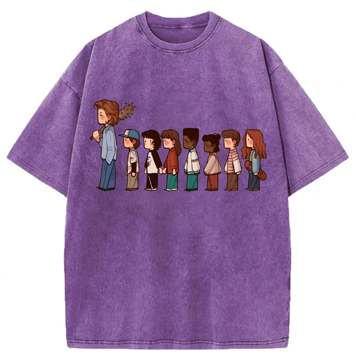 bbb Stranger Things Walking Washed T-shirt
