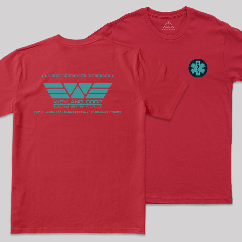 Building Better Worlds Front and Back Printed T-Shirt