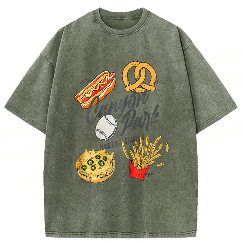 bbb Stadium Snacks Washed T-shirt