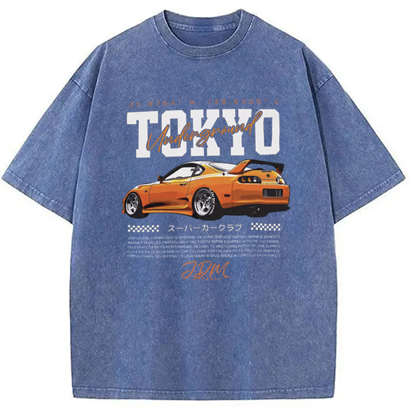 bbb Tokyo JDM Style Car Washed T-Shirt