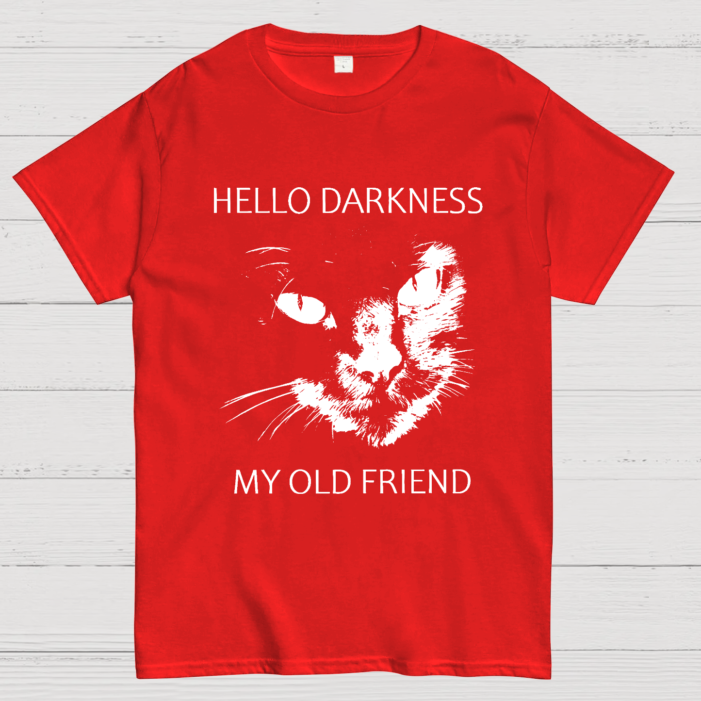 Hello Darkness My Old Friend y T-Shirt