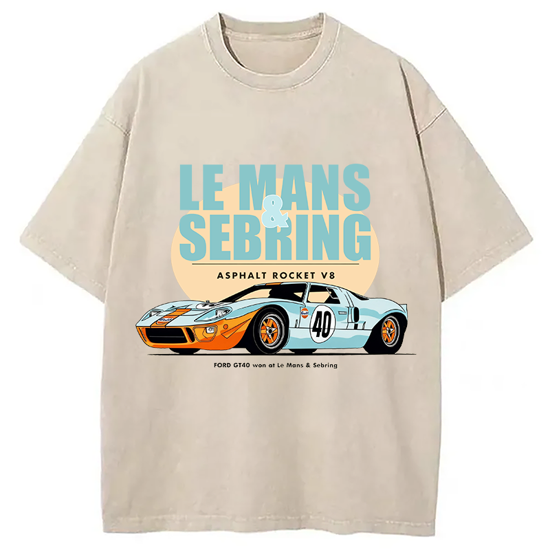 bbb Won At Le Mans & Sebring Washed T-Shirt