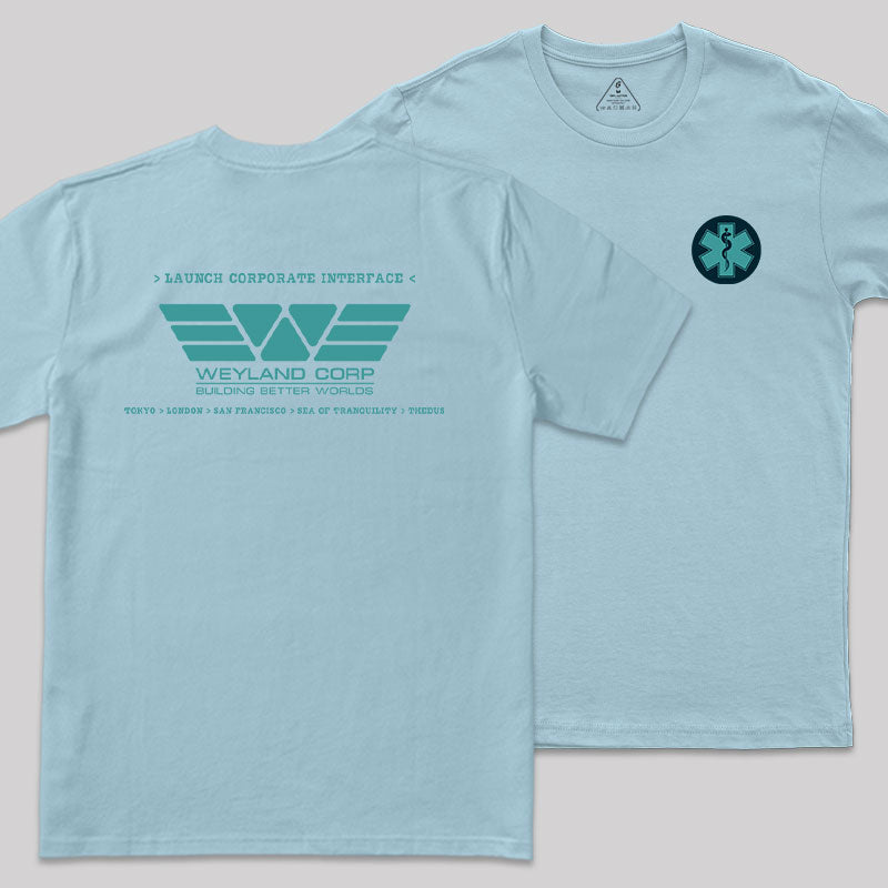 Building Better Worlds Front and Back Printed T-Shirt