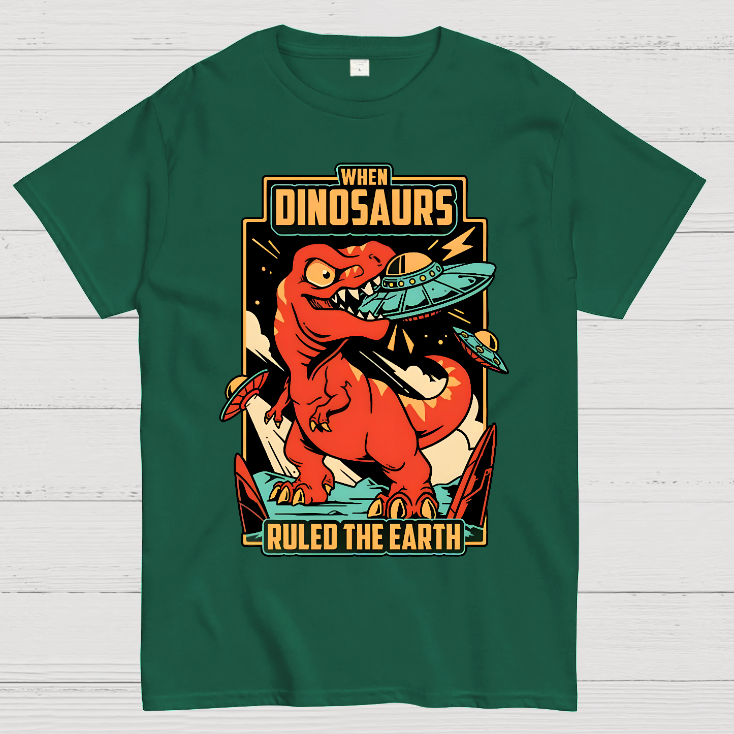 When Dinosaurs Ruled The Earth  T-Shirt