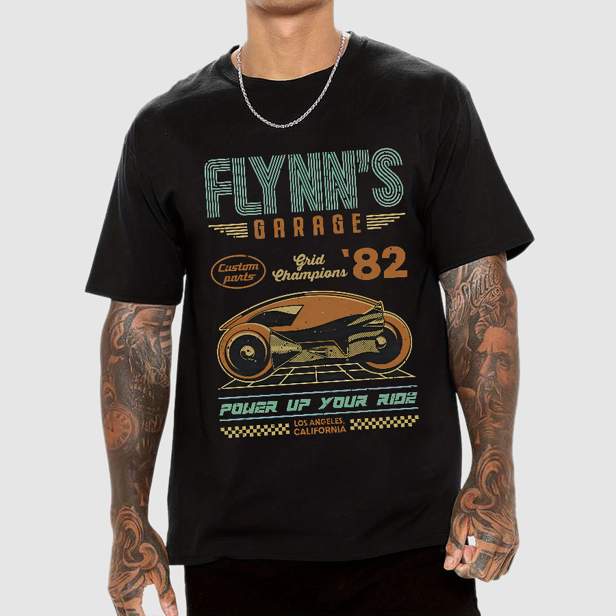 Flynn's Garage Nerd T-Shirt