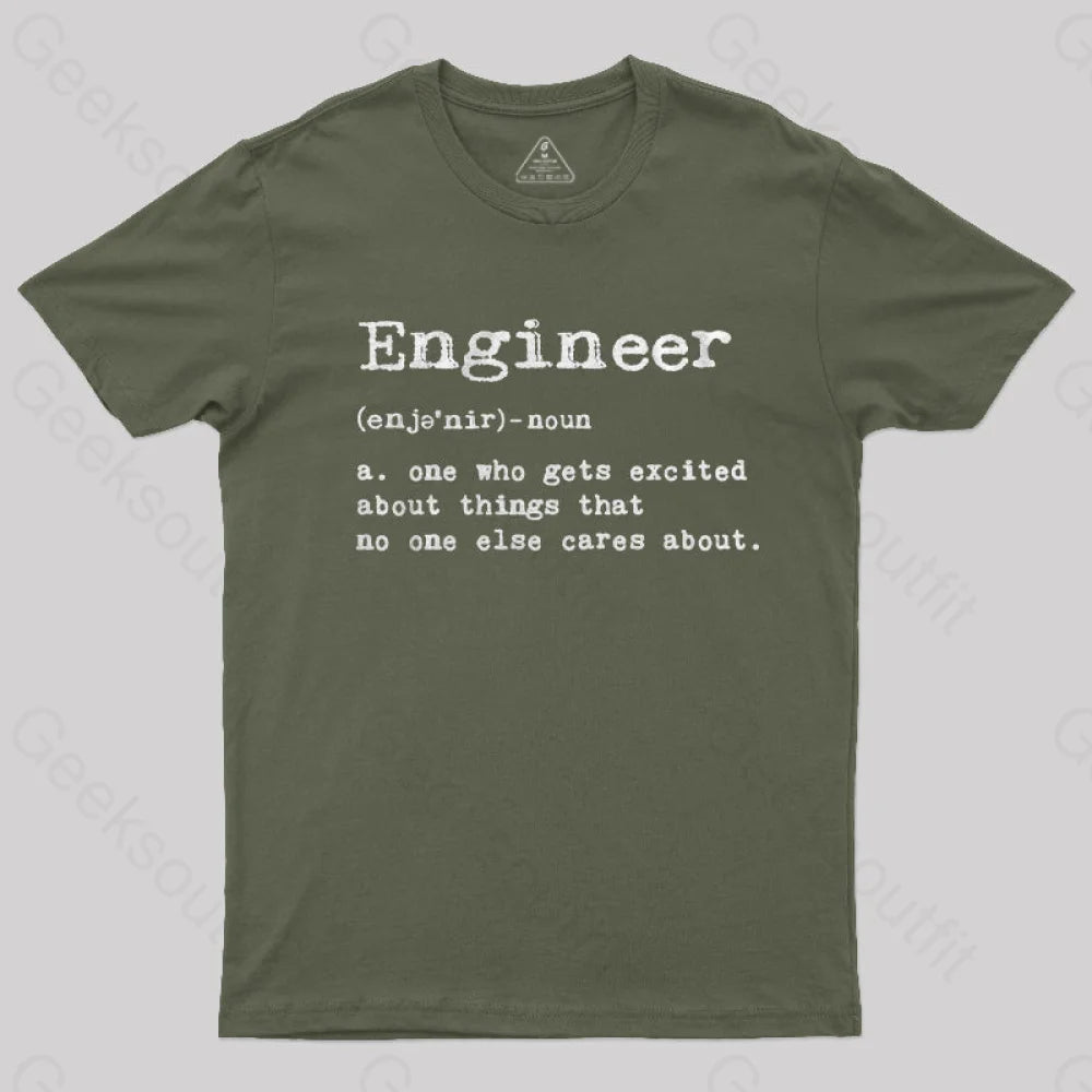 Engineer Definition  T-Shirt