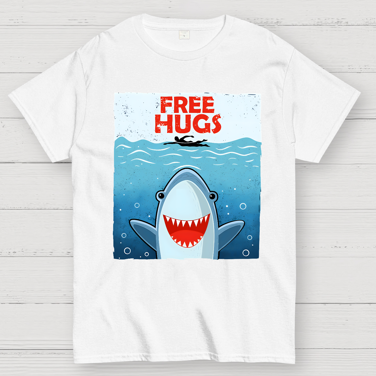 Free Shark Hugs  T-Shirt