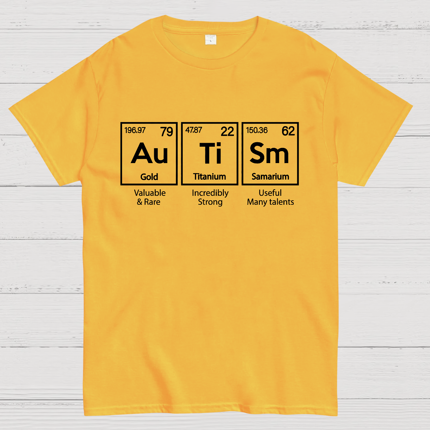 Autism Awareness Elements Periodic  T-Shirt