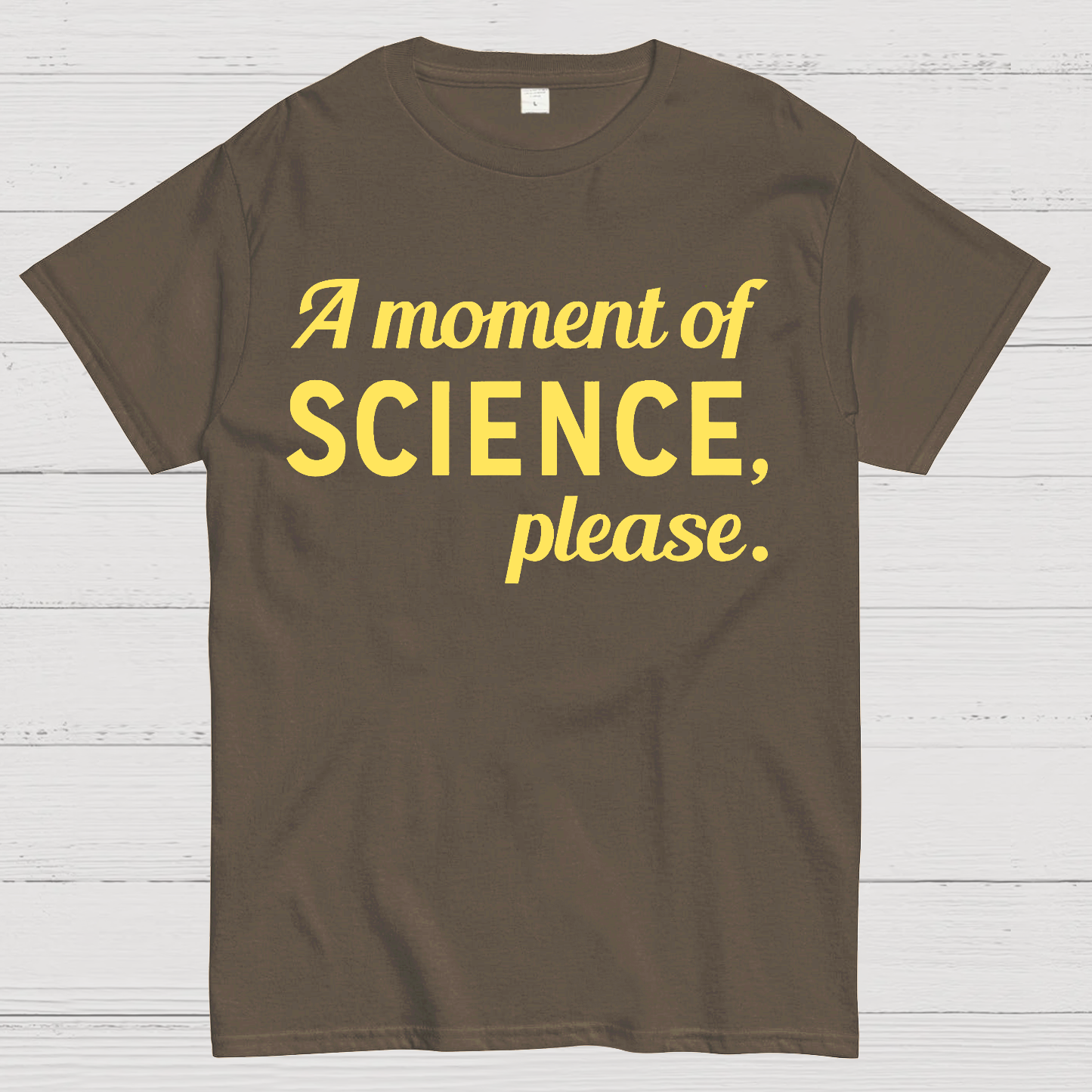 A Moment of Science, Please  T-Shirt