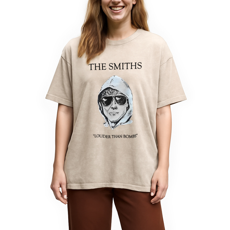 bbb The Smiths Louder Than Bombs Washed T-Shirt