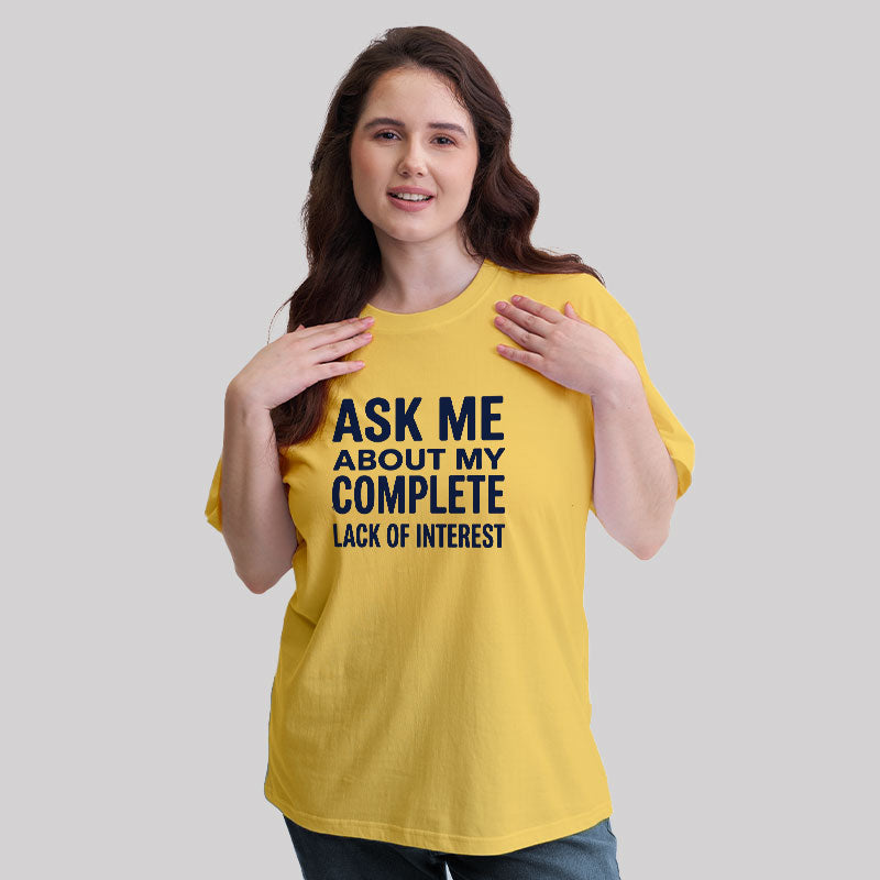 Interest Not Found  T-Shirt