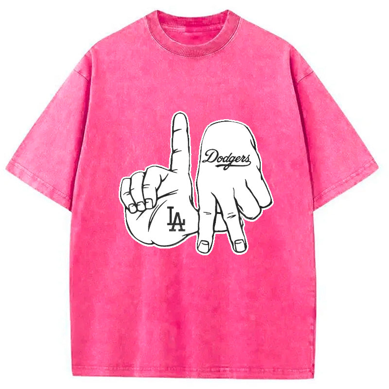 bbb Dodgers LA Vintage Washed T-Shirt