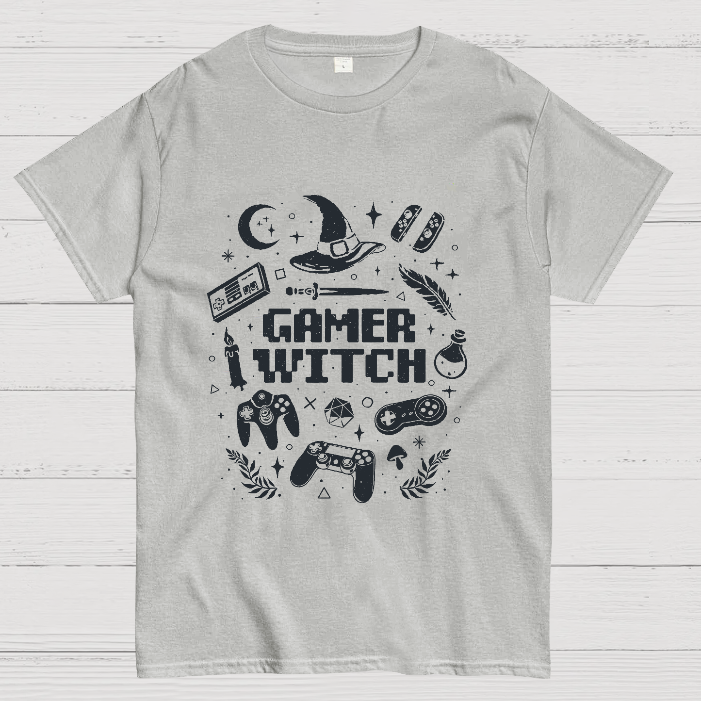 Gamer Witch y T-Shirt