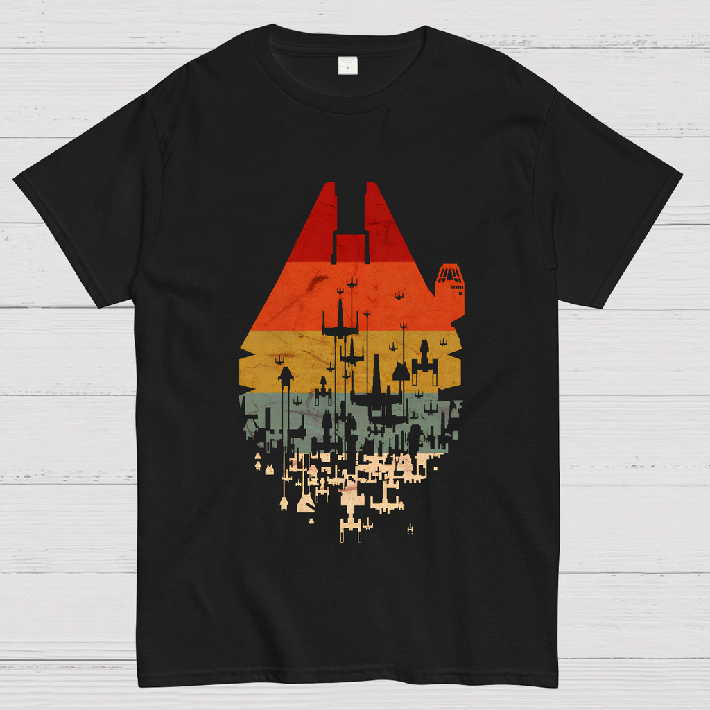 Retro Battleship y T-Shirt